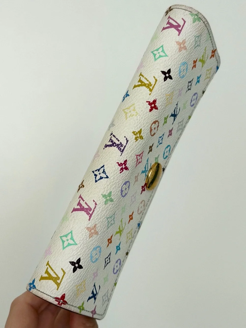 Louis Vuitton Multicolore Monogram Pattern Coated Canvas Sarah Wallet